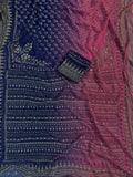 Pooja - Georgette Saree with Cutdana and mirror work