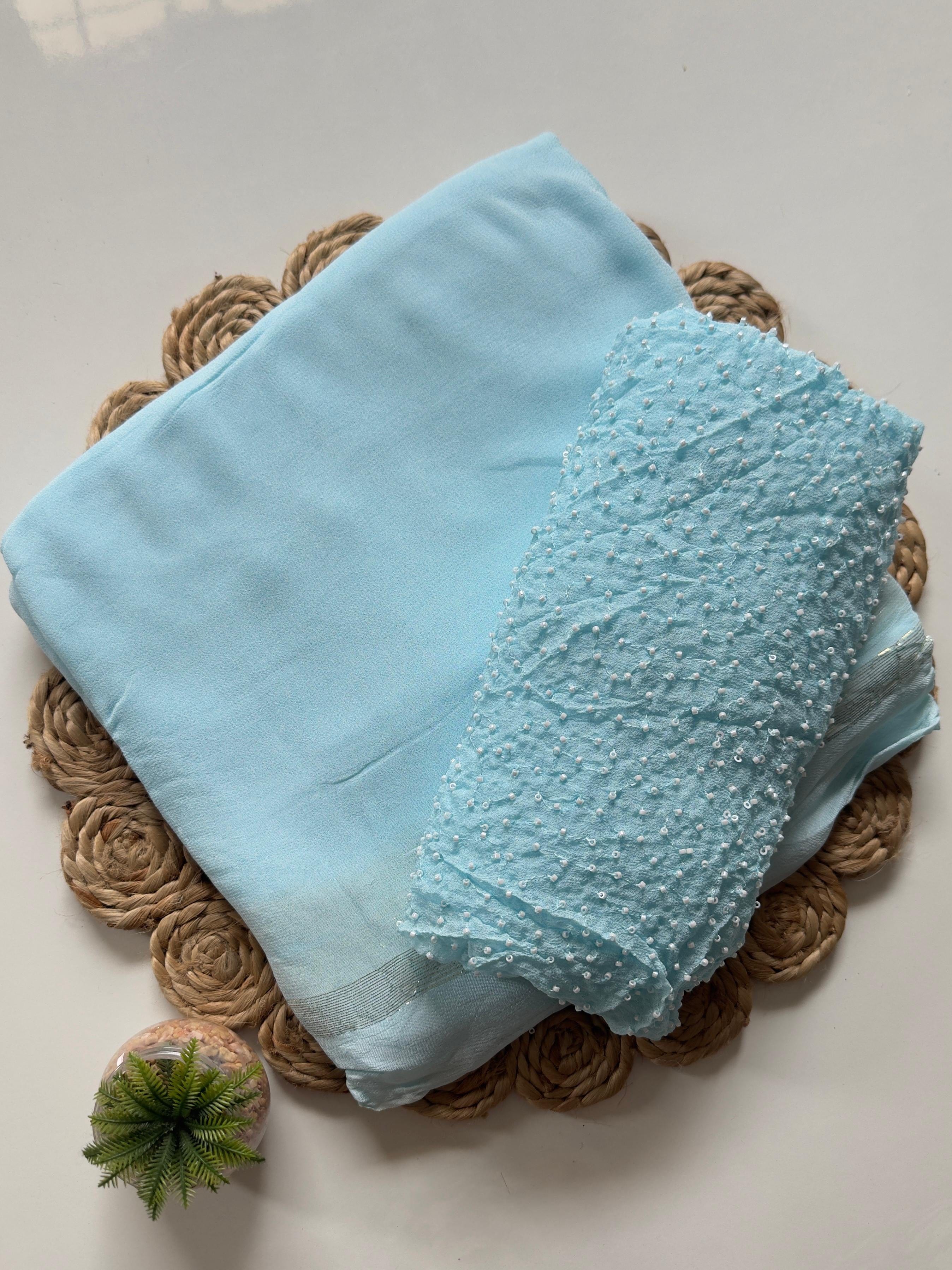 Maya - Viscose Georgette Saree