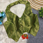 Urfi - Banarasi silk Padded Blouse
