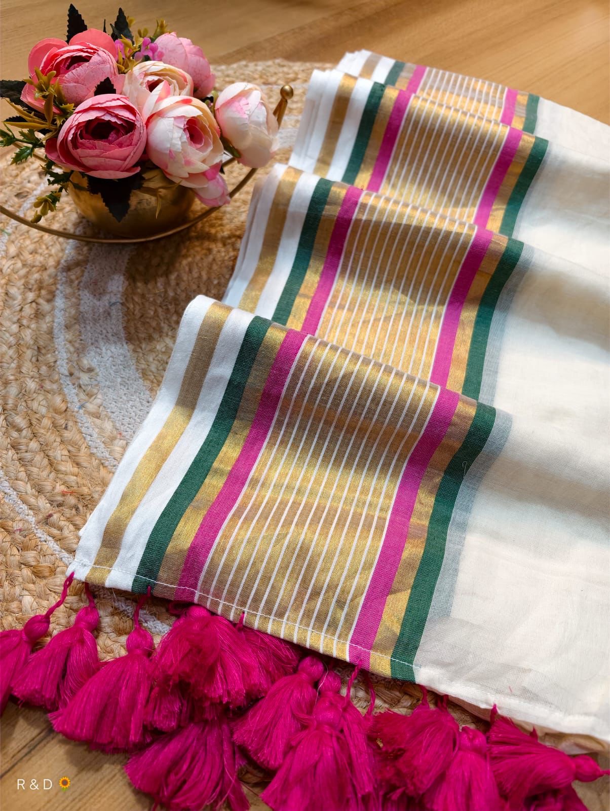 Arthana - Mul Mul Cotton Saree
