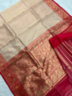 Gita - Banarasi Pure Tissue Silk Kadwa Saree