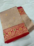 Gita - Banarasi Pure Tissue Silk Kadwa Saree