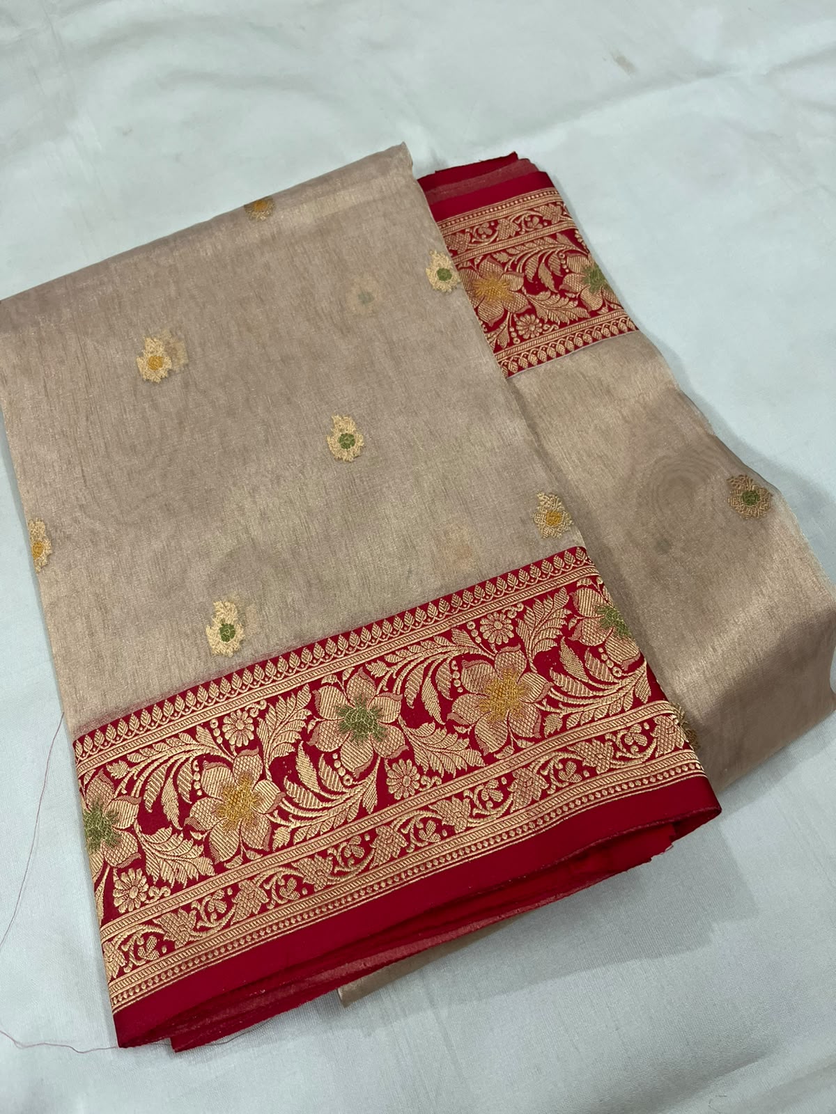 Gita - Banarasi Pure Tissue Silk Kadwa Saree