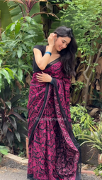 Ishaara - Chikankari Mul Cotton Saree