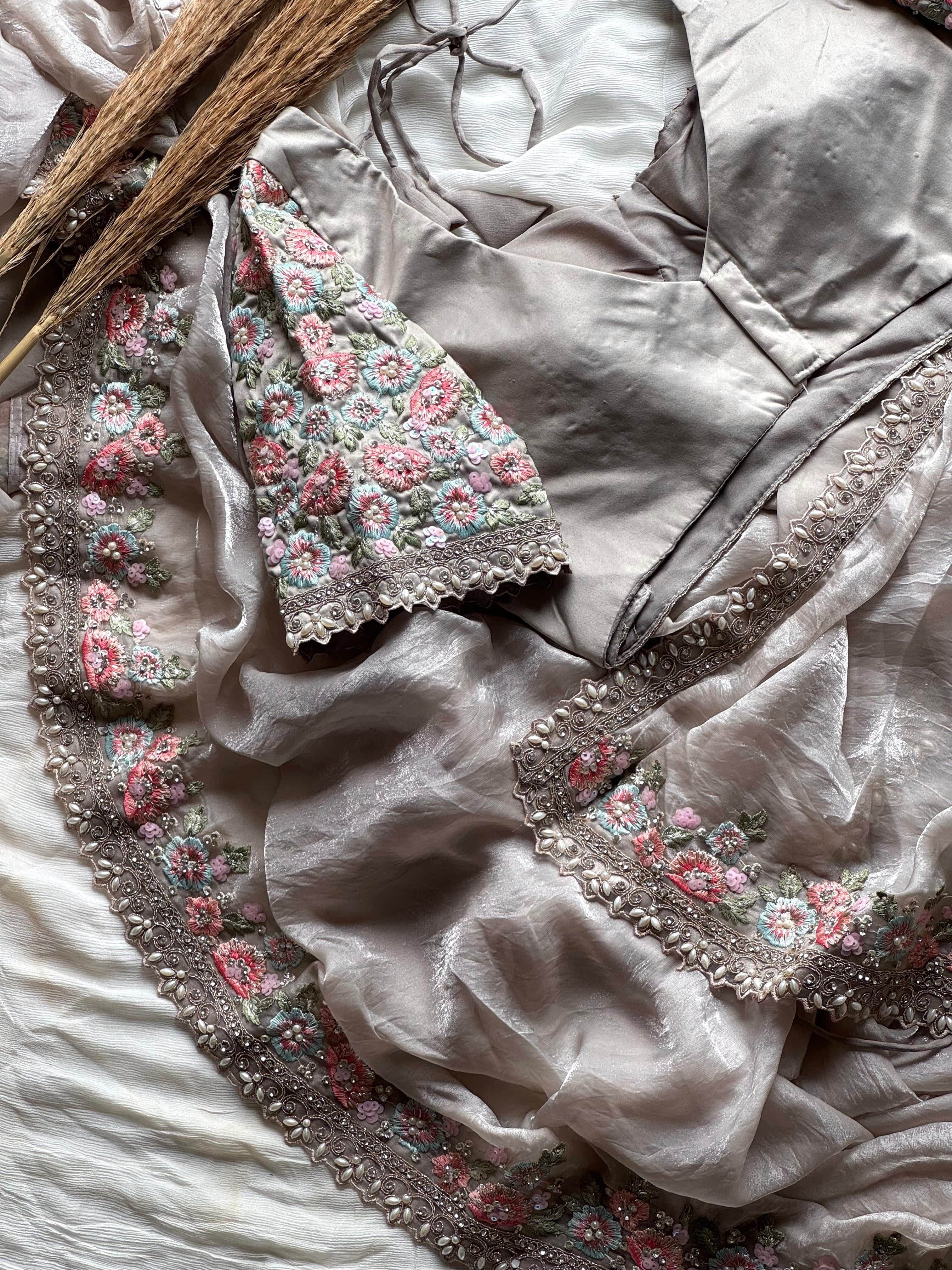 Jodha - Space Silk Designer Saree