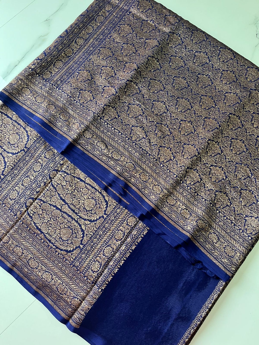 Kamya - Pure Crepe Chiffon Silk Saree
