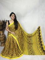 Nushrat  - Pure Modal Ajrakh saree