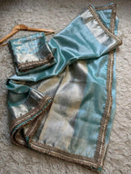 Nitya - Banarasee Glass Tissue Silk Saree