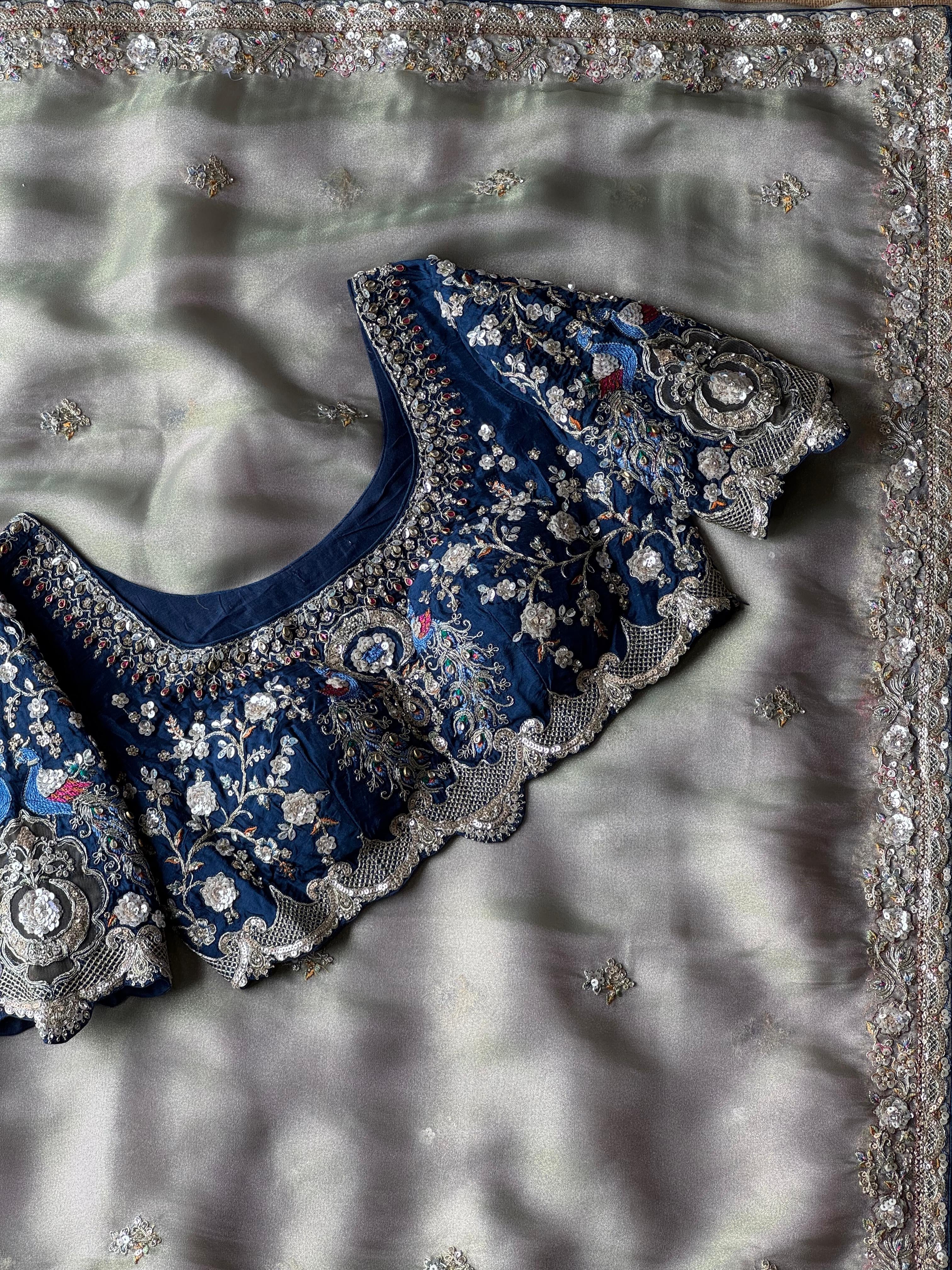 Rhea - Designer Cocktail Saree