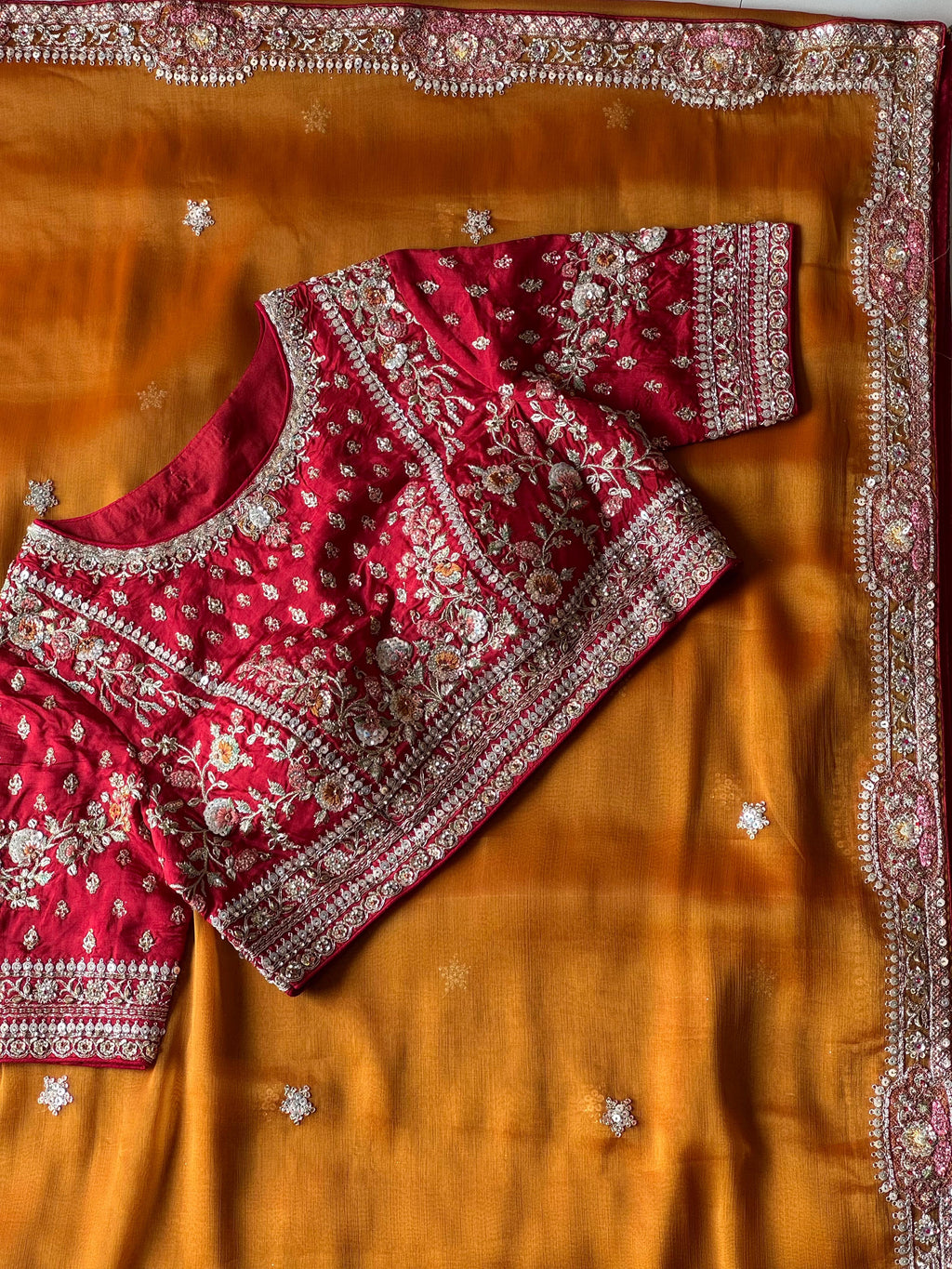 Nikila - Tissue Silk Cocktail Saree