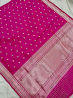 Ikatara - Banarasi Pure Katan Silk Meenakari Saree