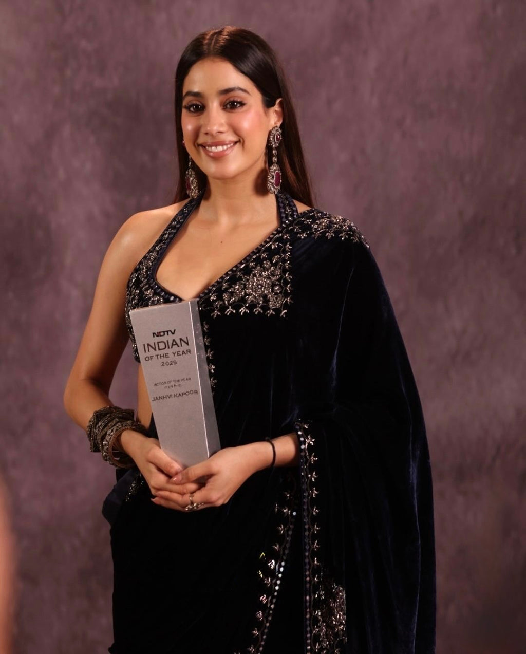 Anjali - Designer Tissue Crepe Saree