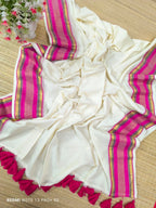 Sarayu - 120 Mul Mul Handloom Cotton Saree
