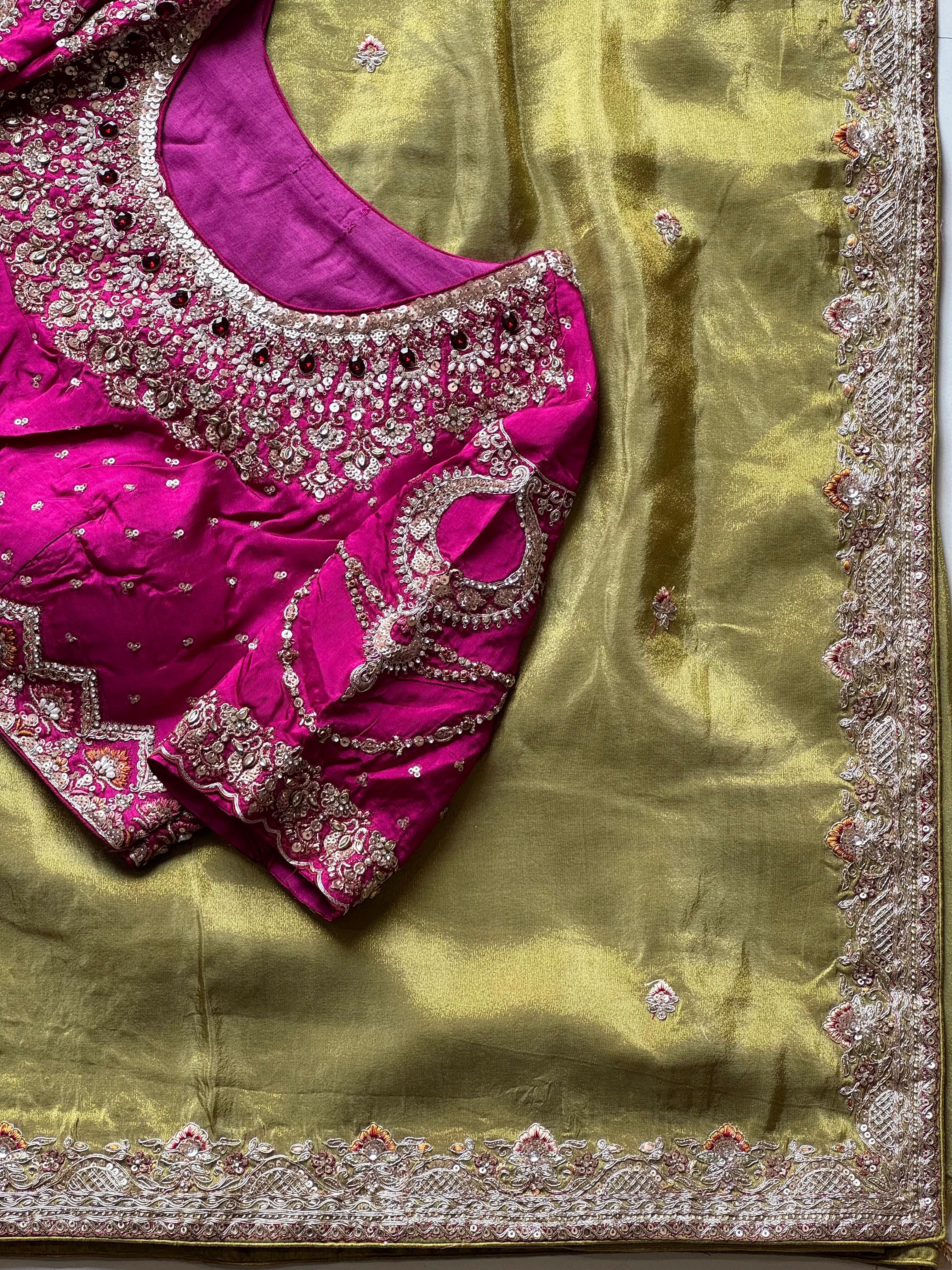 Noorina - Tissue Silk Cocktail Saree