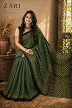 Shagun - Pure Modal Ajrakh saree