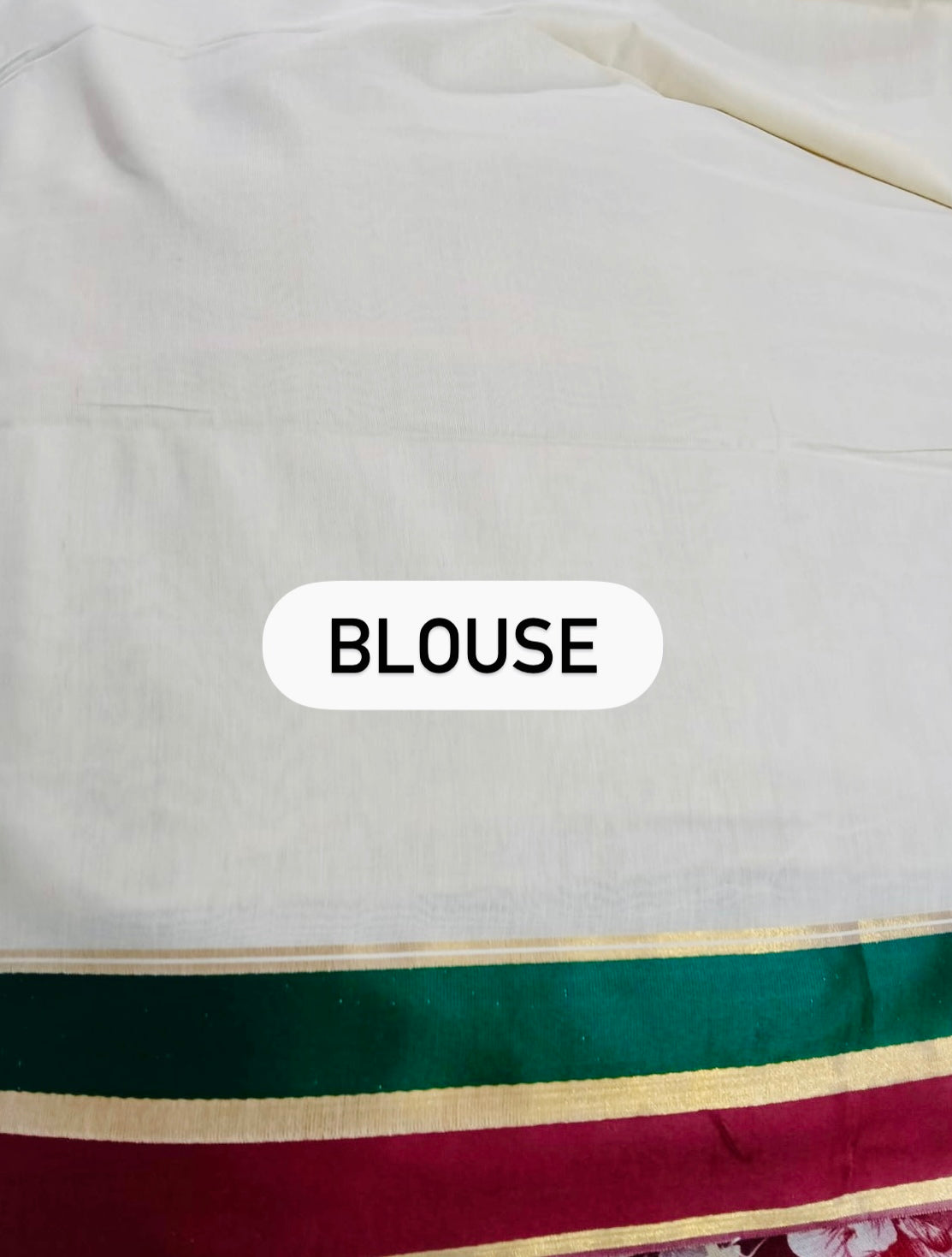 Samyukta - Handwoven Handloom Soft Cotton Saree
