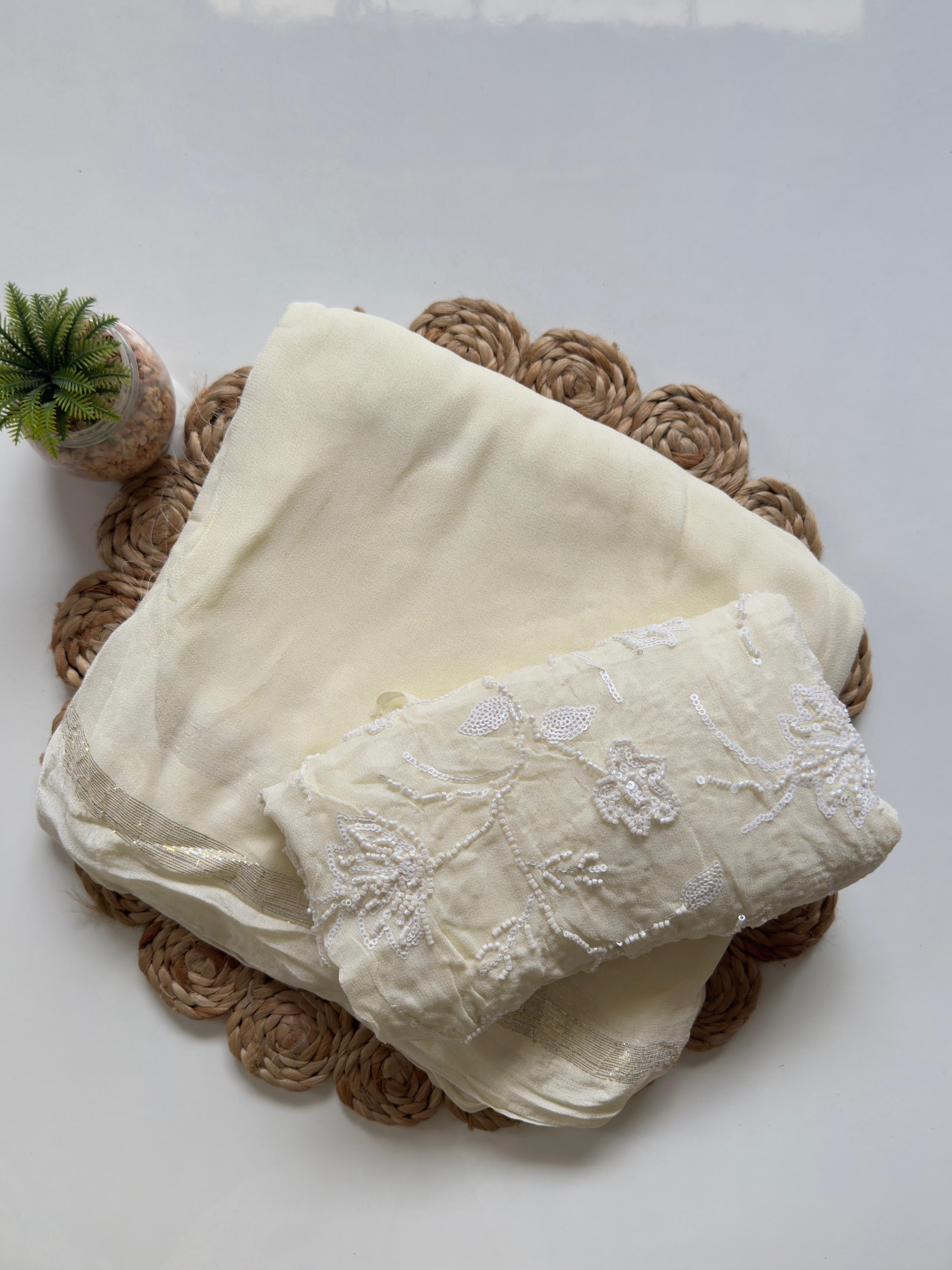 Maya - Viscose Georgette Saree