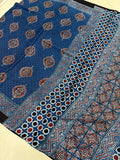 Vainika - Pure Modal Ajrakh saree
