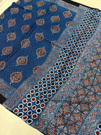 Vainika - Pure Modal Ajrakh saree