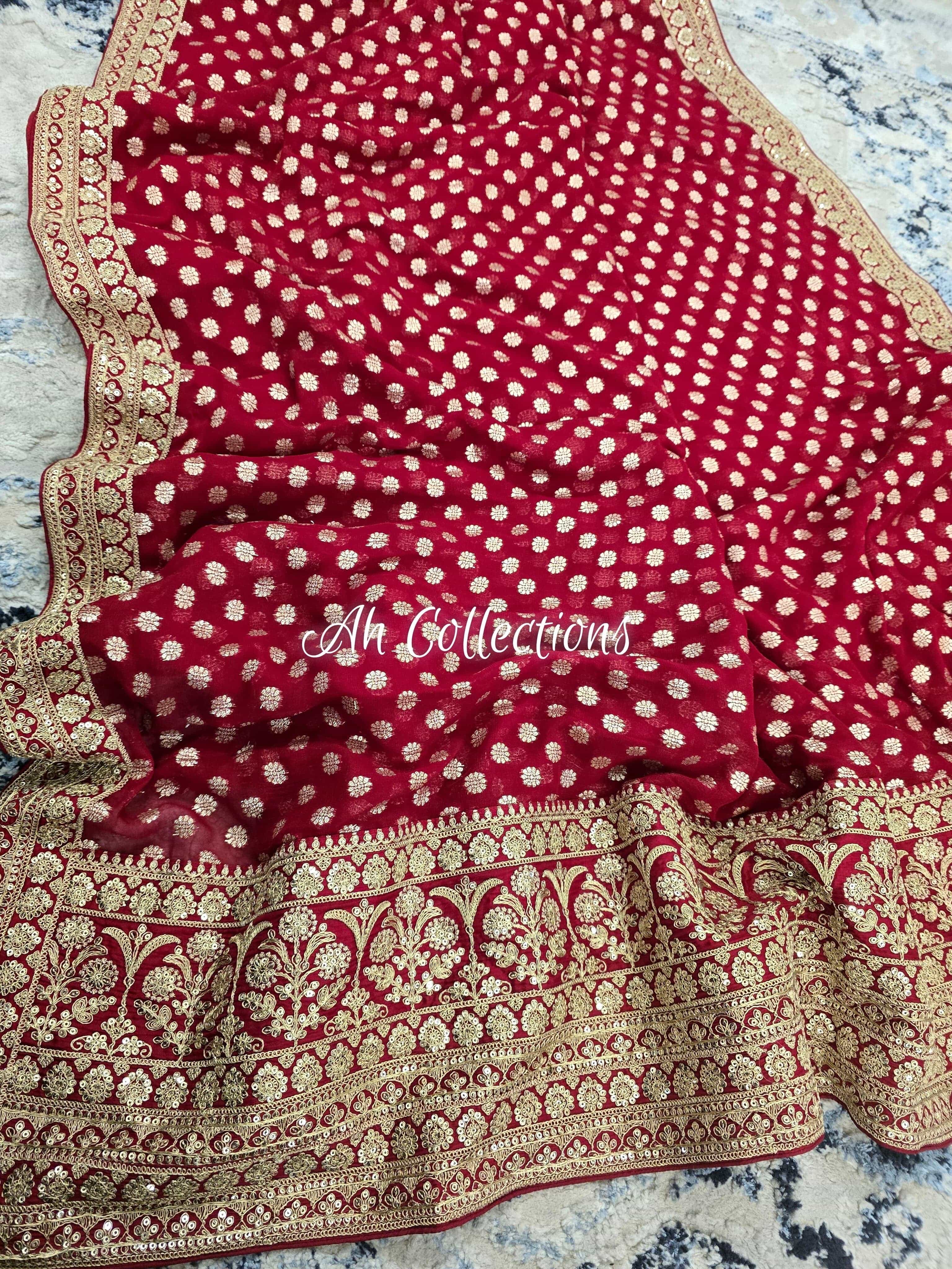 Tamara - Pure Khaddi Georgette Saree