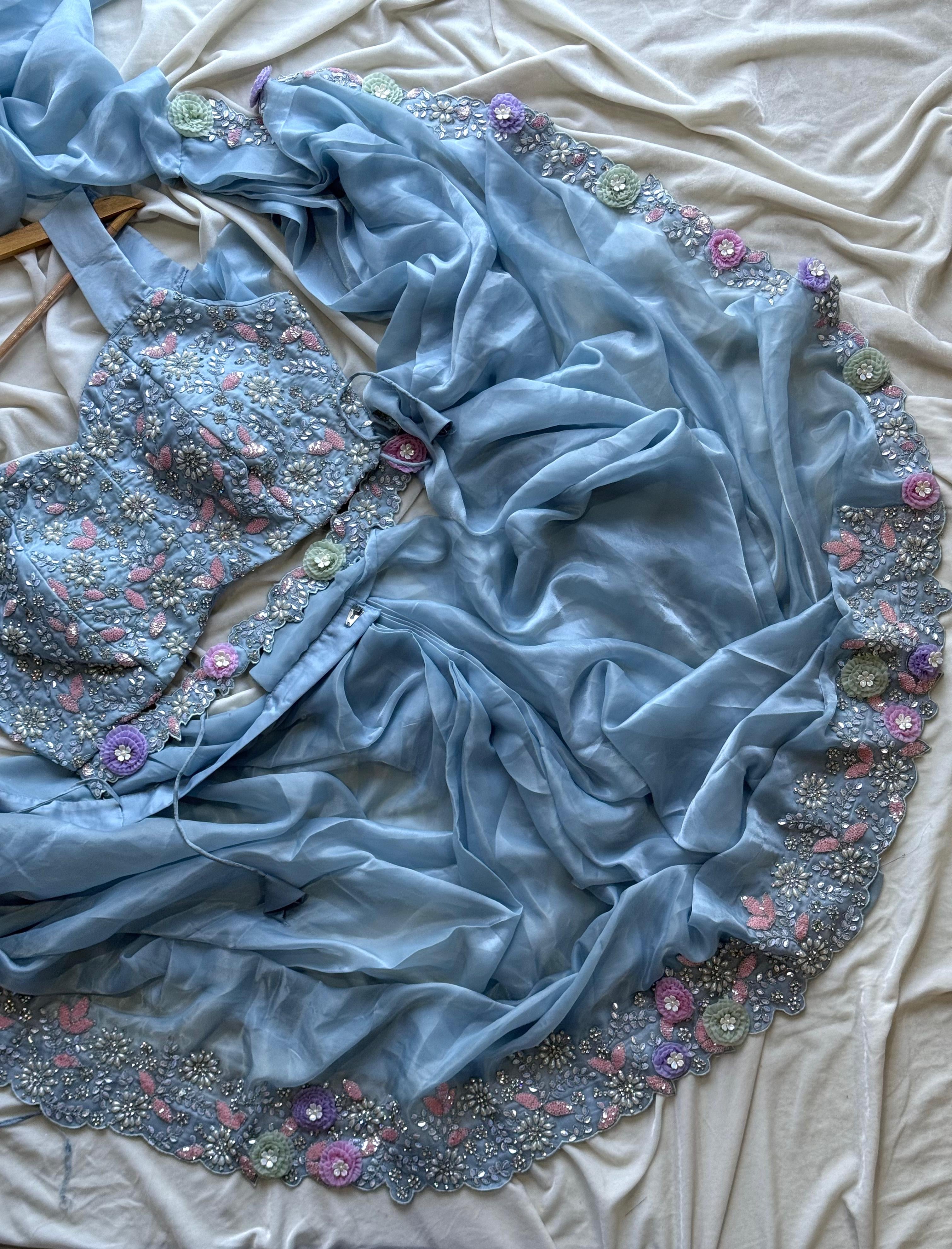 Tyaani - 1-Min Saree – Ready to Wear DesignerSaree