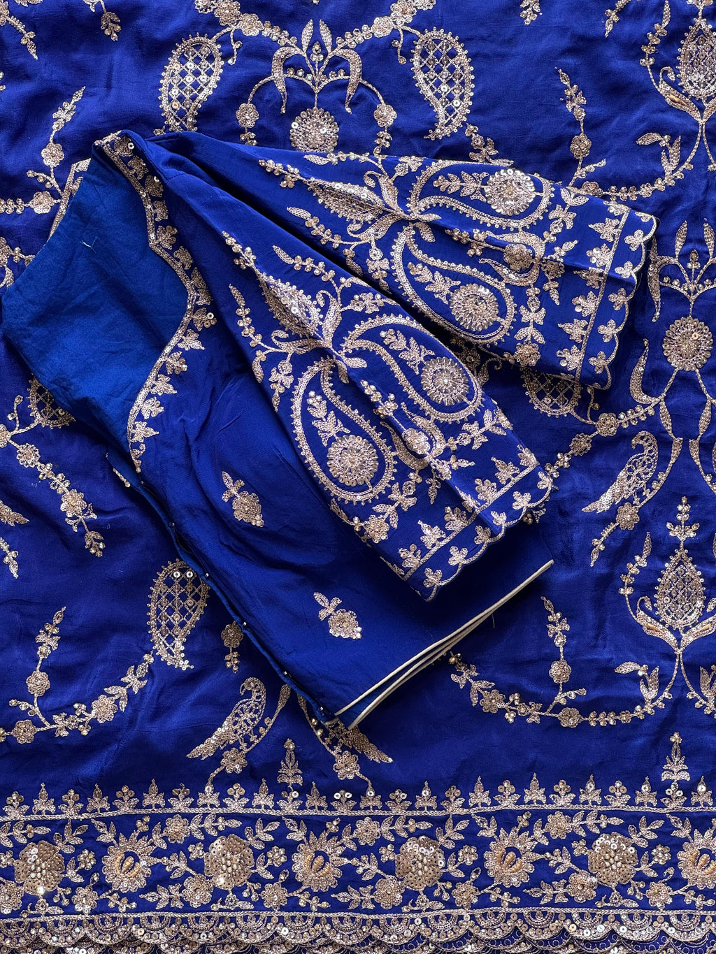 Shura - Designer Crepe Silk Saree
