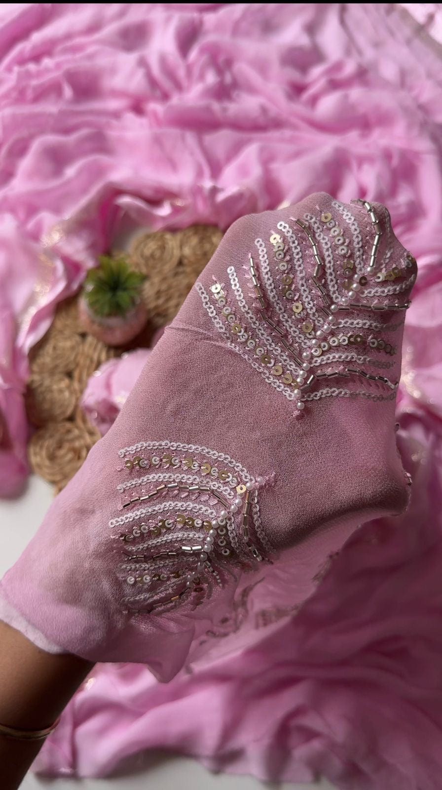 Maya - Viscose Georgette Saree