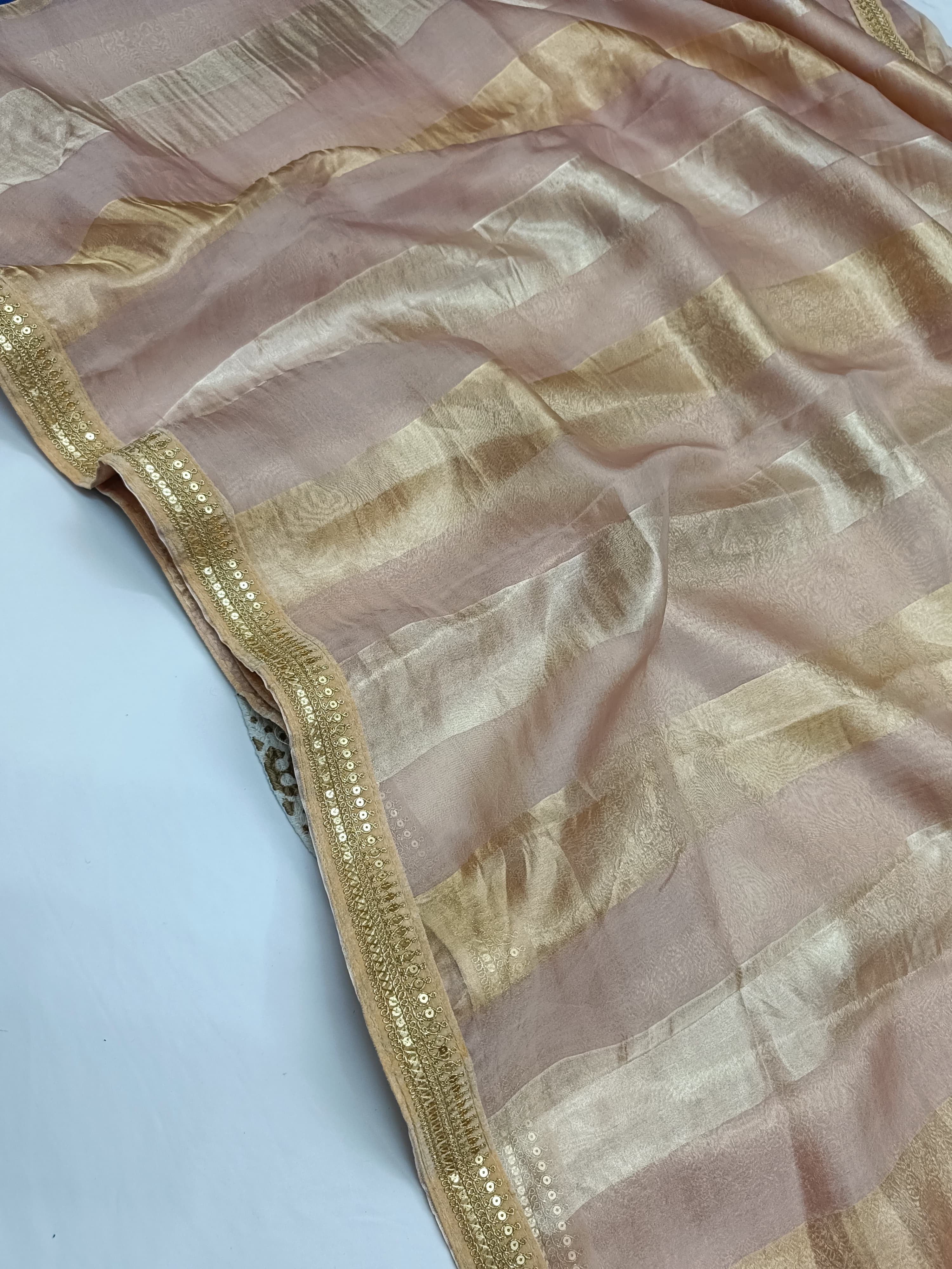 Vandana - Pure Kora Silk Handwoven Kadhua Saree