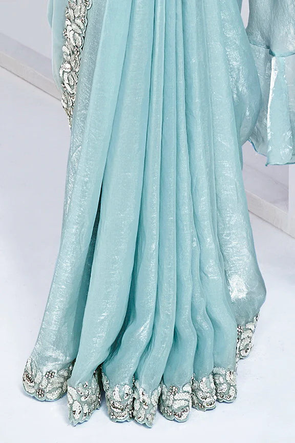 Thanirika - Soft Tissue Crepe Silk Saree