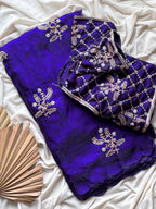 Shivani - Designer Crepe Silk Saree