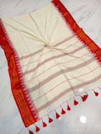 Savisha - 120 Mul Mul Handloom Cotton Saree
