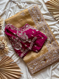 Shiny - Designer Handwork Saree