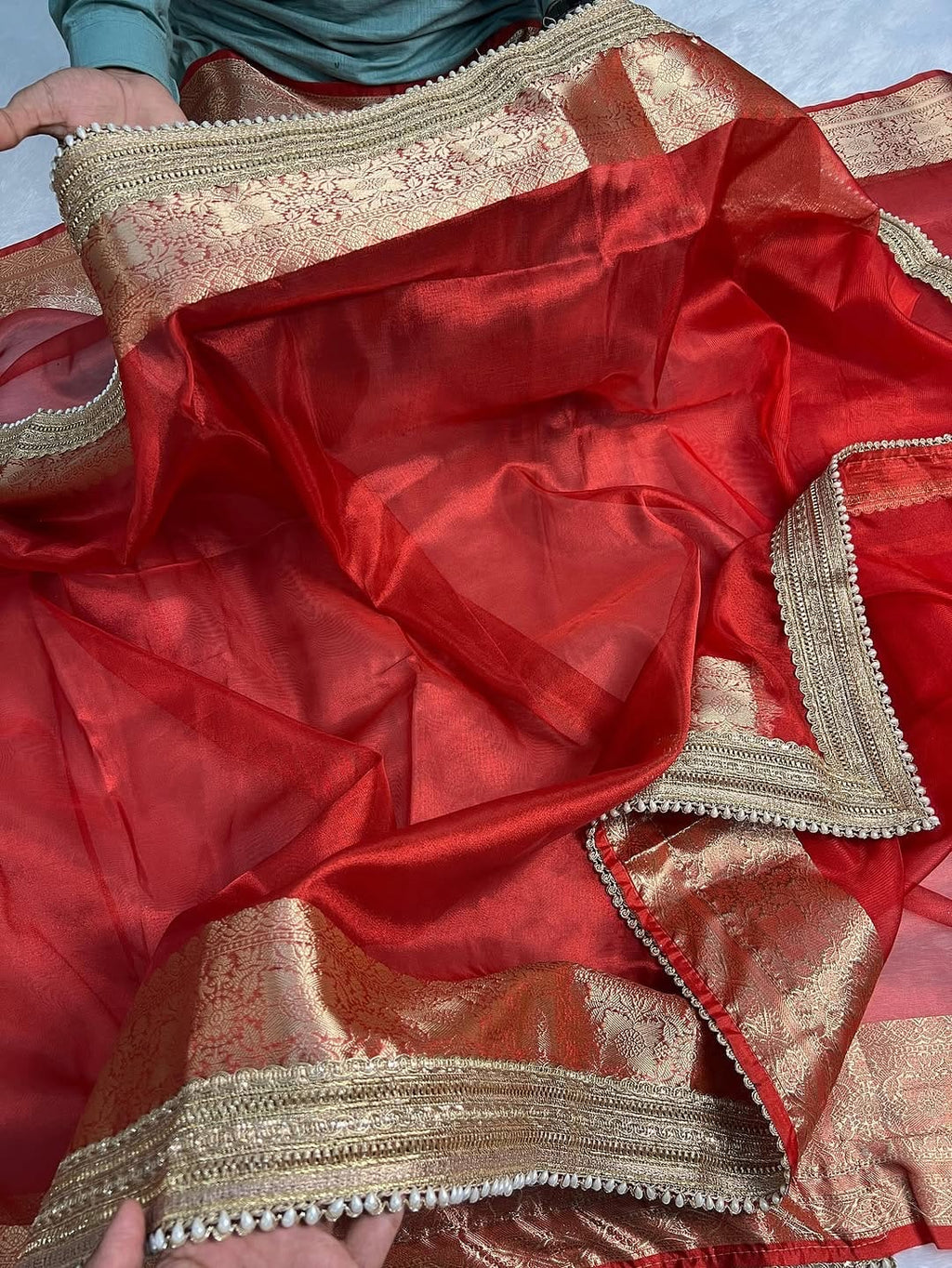 Rushali - Banarasi Tissue Saree