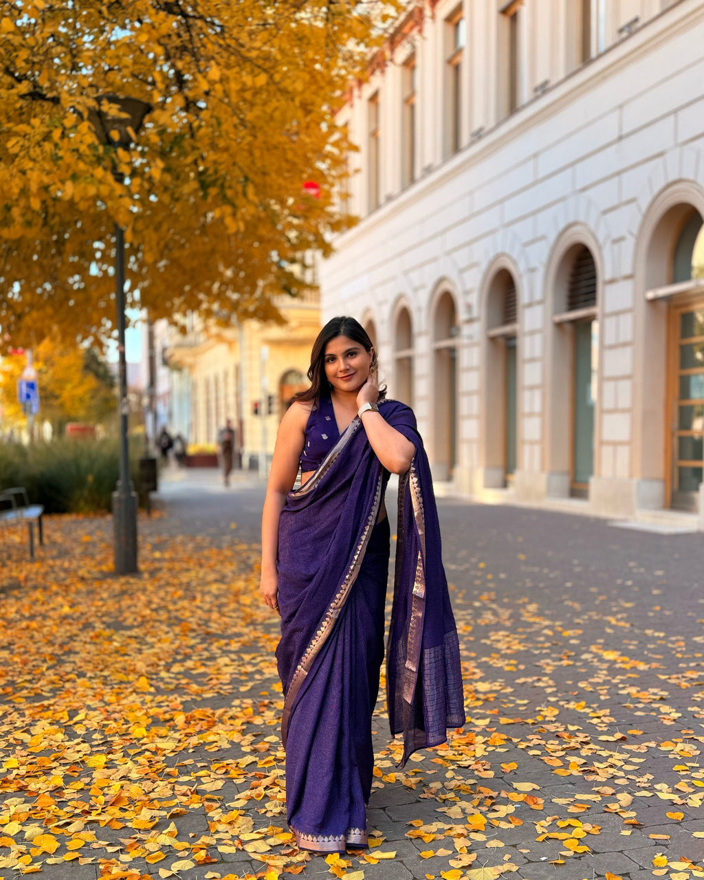 Sara - Viscose Chinon Saree
