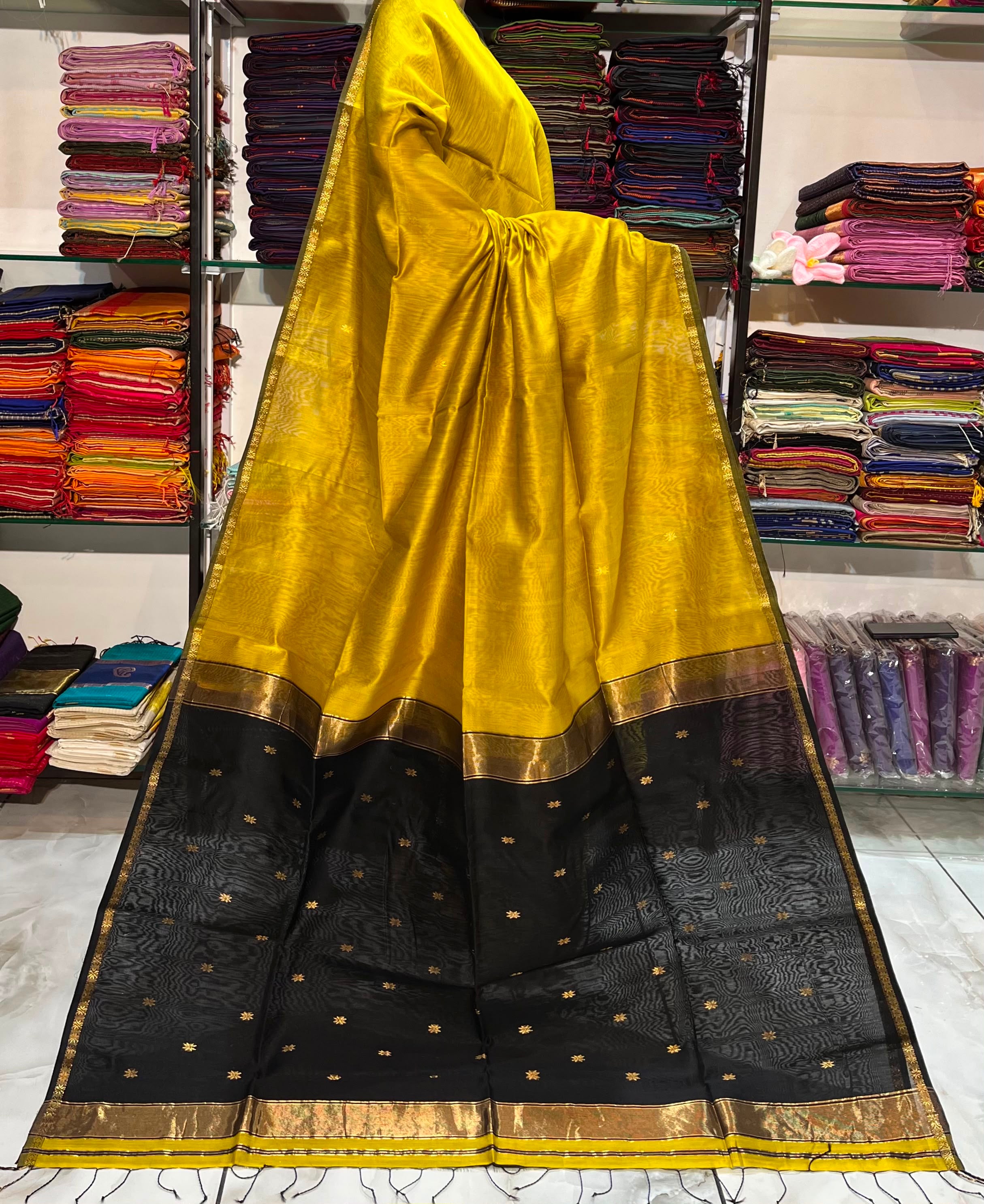 Jokha - Pure Maheswari Silk Saree