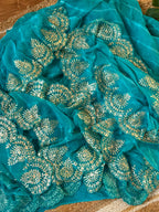 Era - Pure Chiffon Saree with Handwork