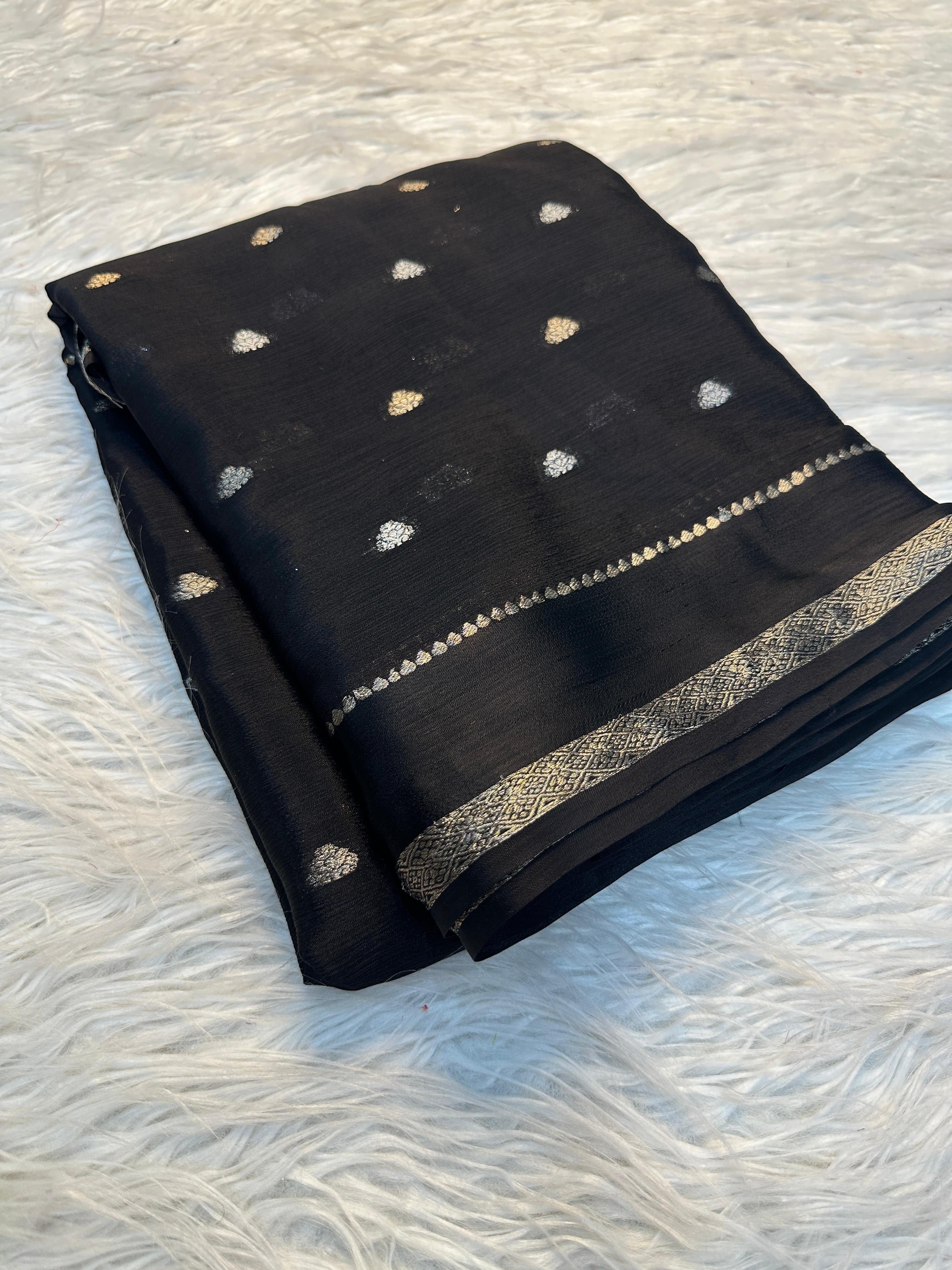 Tarika - Chinon Viscose Silk Saree
