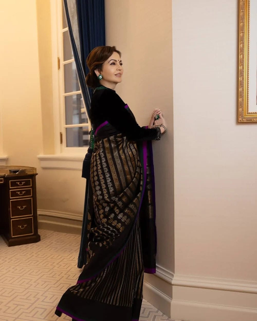 Nita - Pure Katan Silk Saree