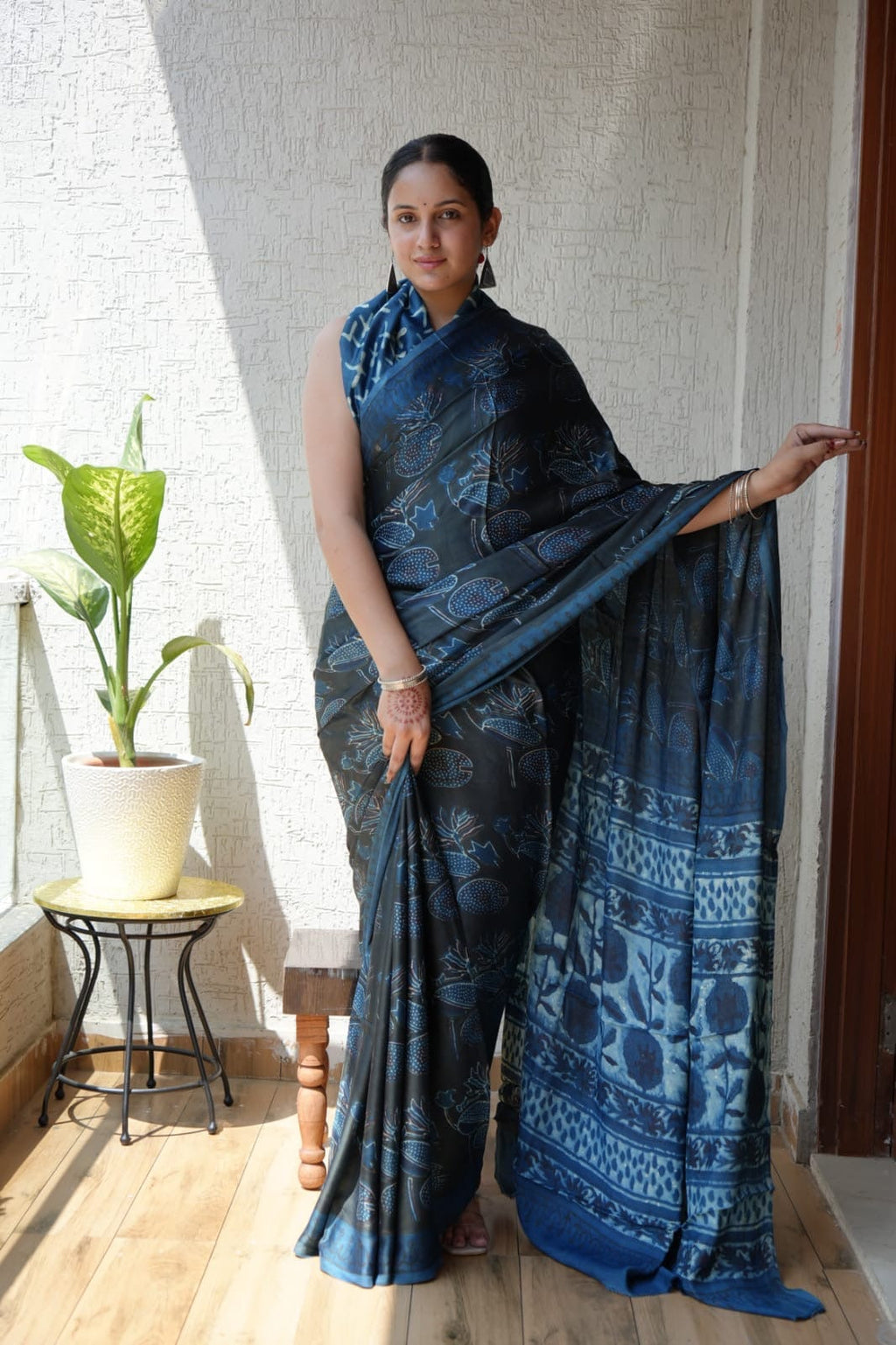 Naksha - Pure Modal Silk Saree