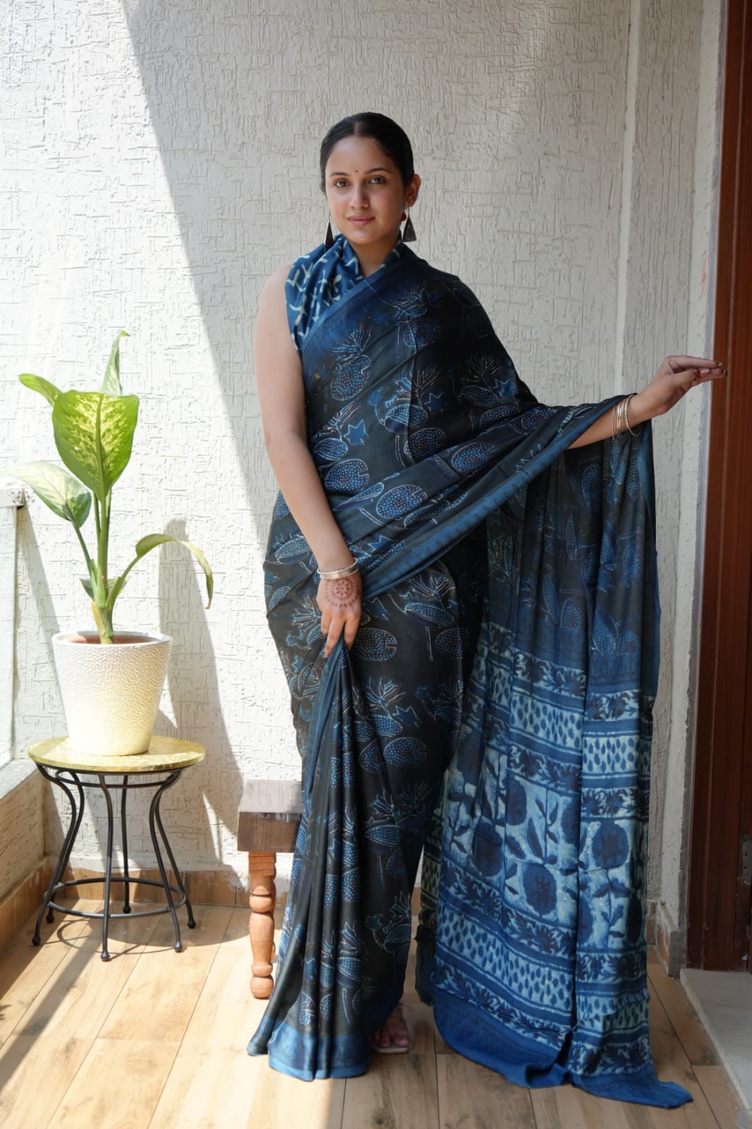 Naksha - Pure Modal Silk Saree