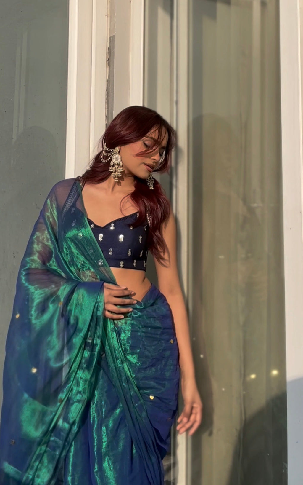 Tatva - Handloom Tissue Silk Saree