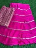 Sadha - Shine in this Pink Chinnon Saree
