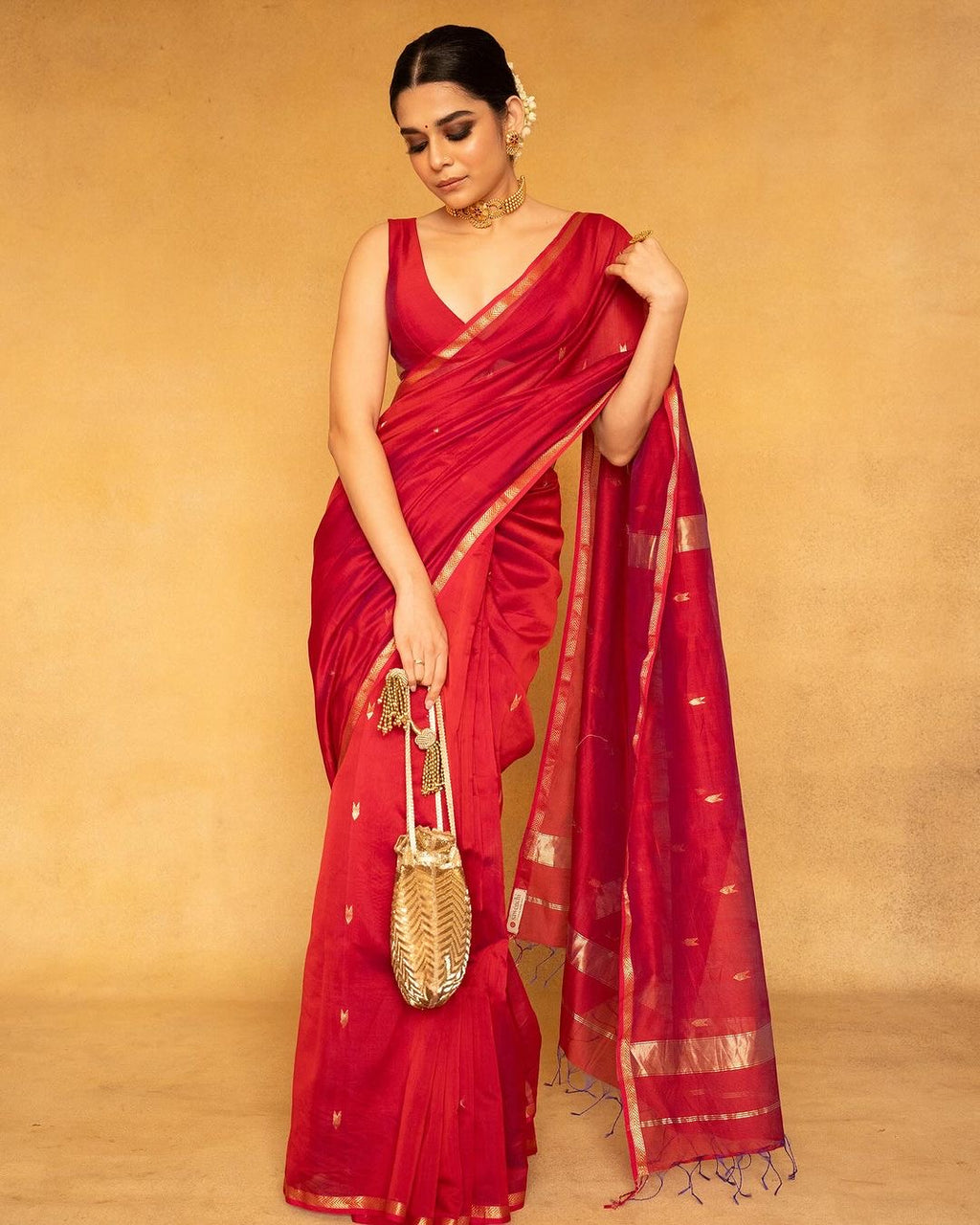 Komal - Maheswari silk Saree