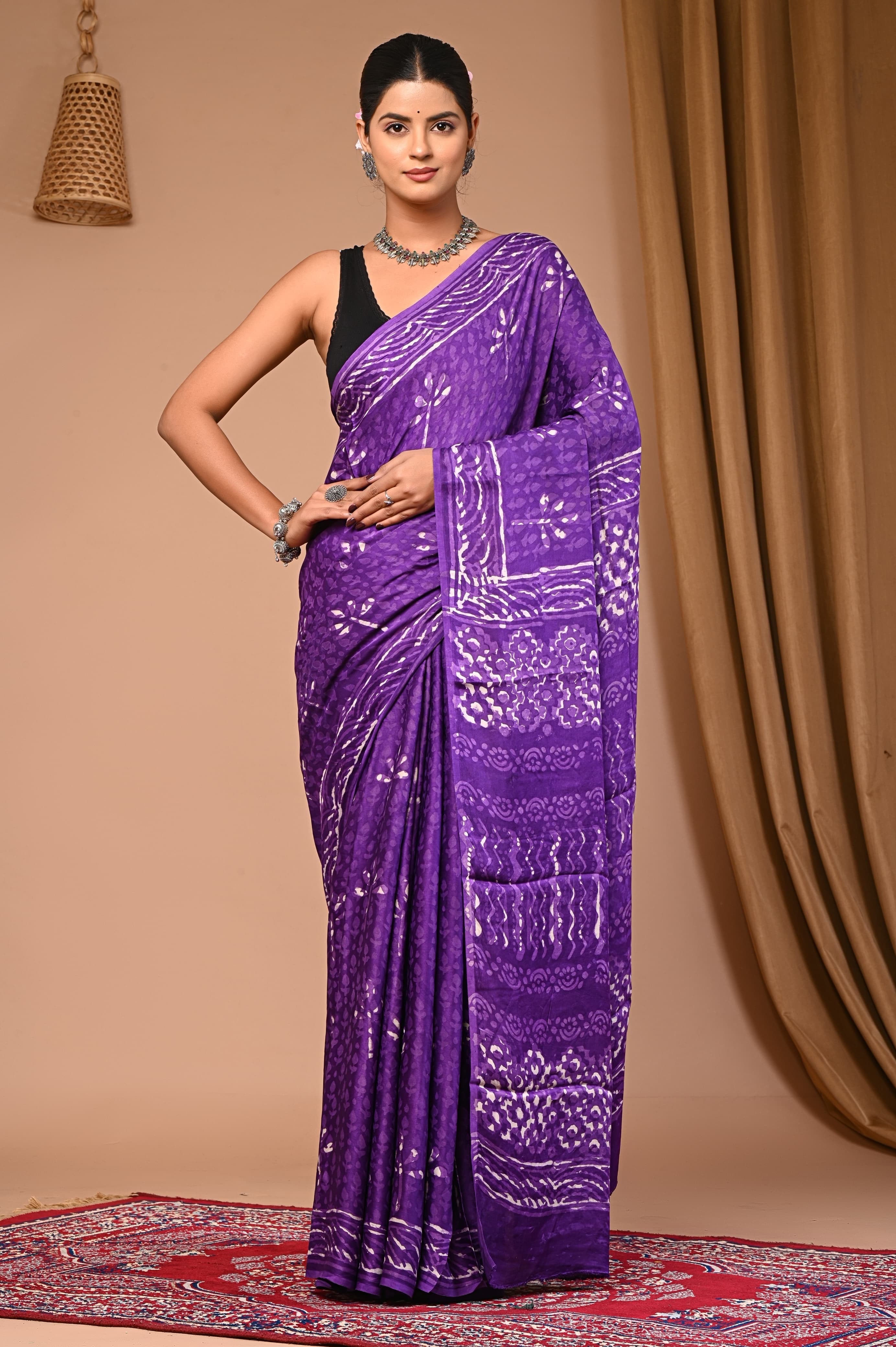 Risha - Pure Modal Silk Saree