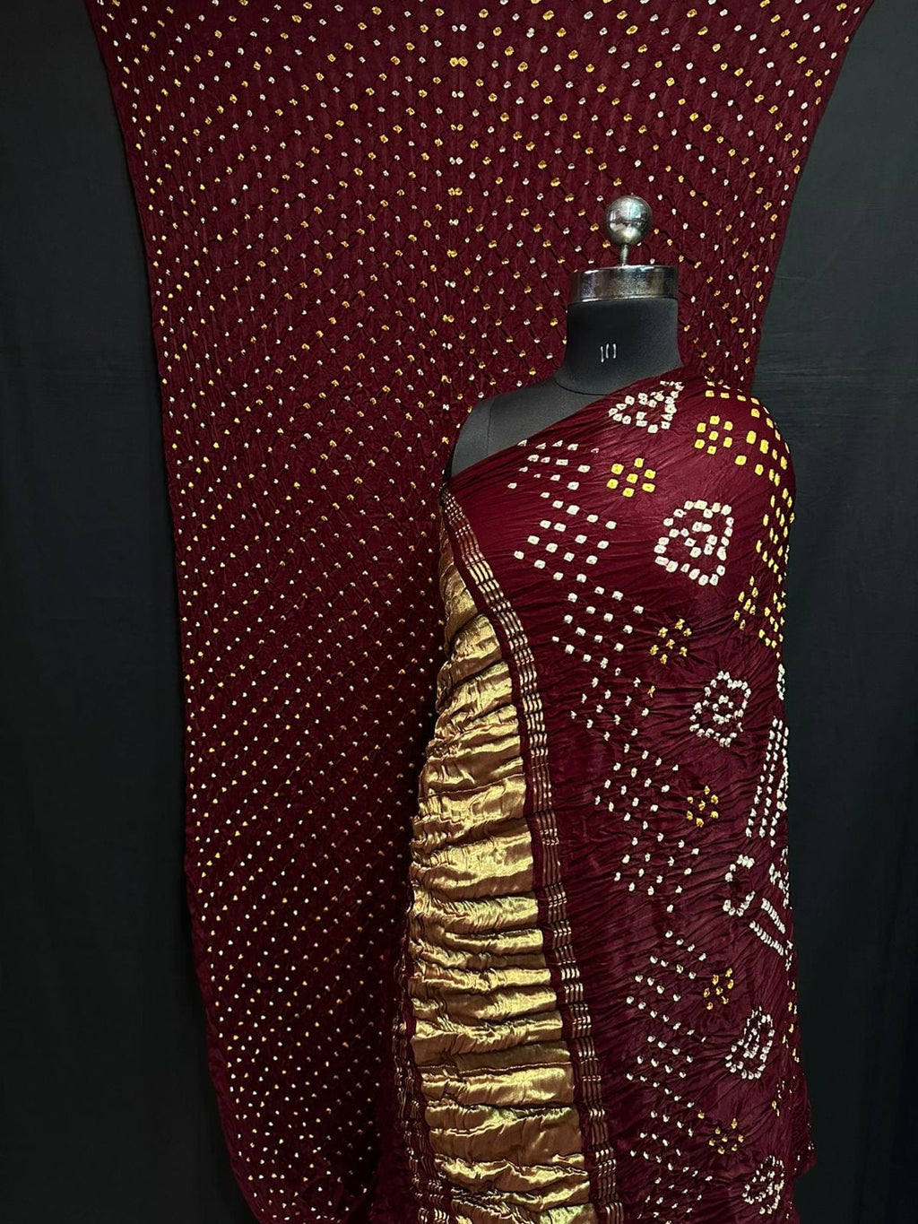 Rani - Bandej Modal Silk Saree