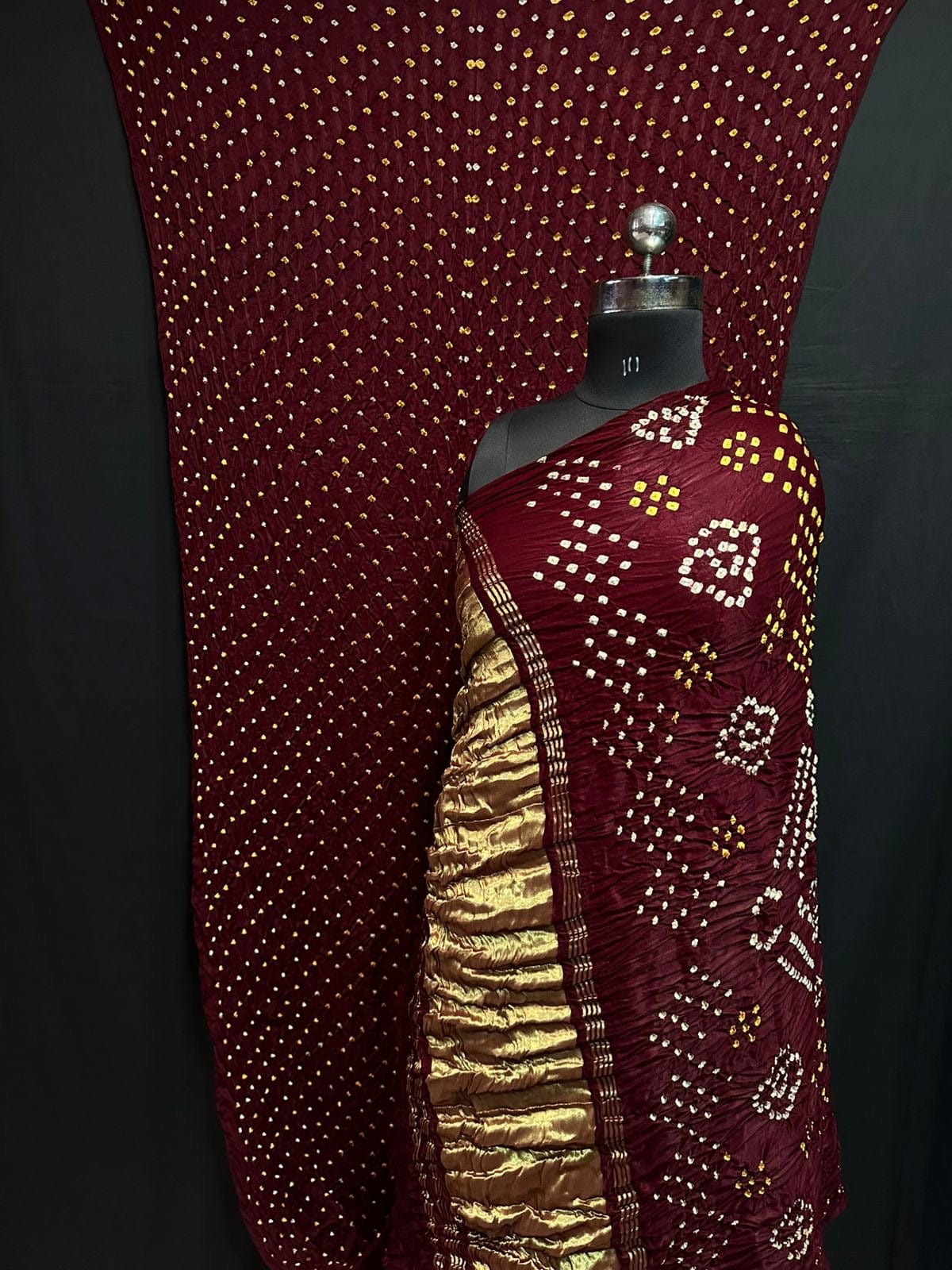 Rani - Bandej Modal Silk Saree