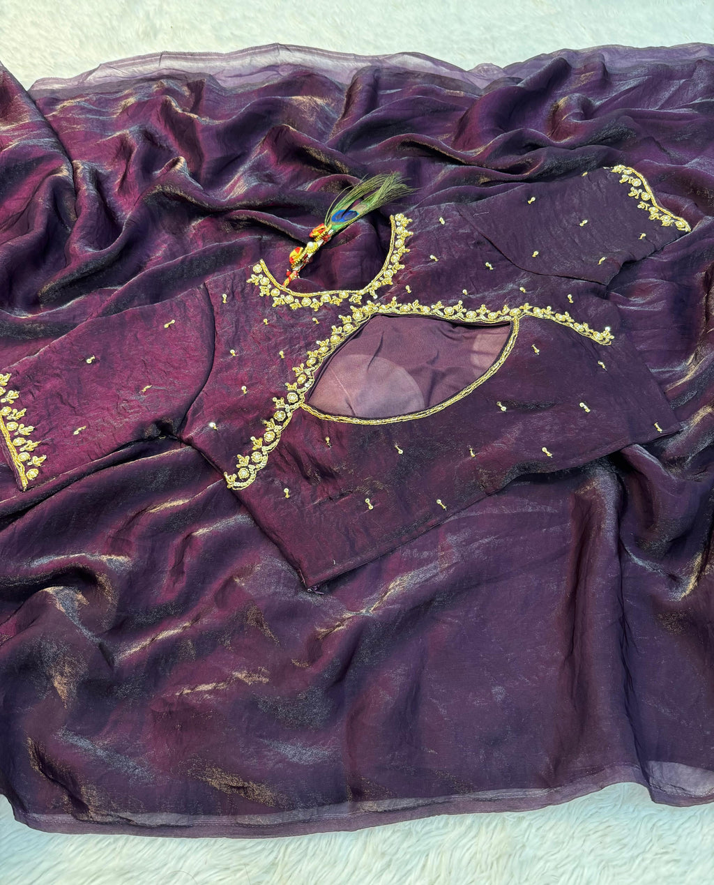 Rina - Crepe Silk Saree