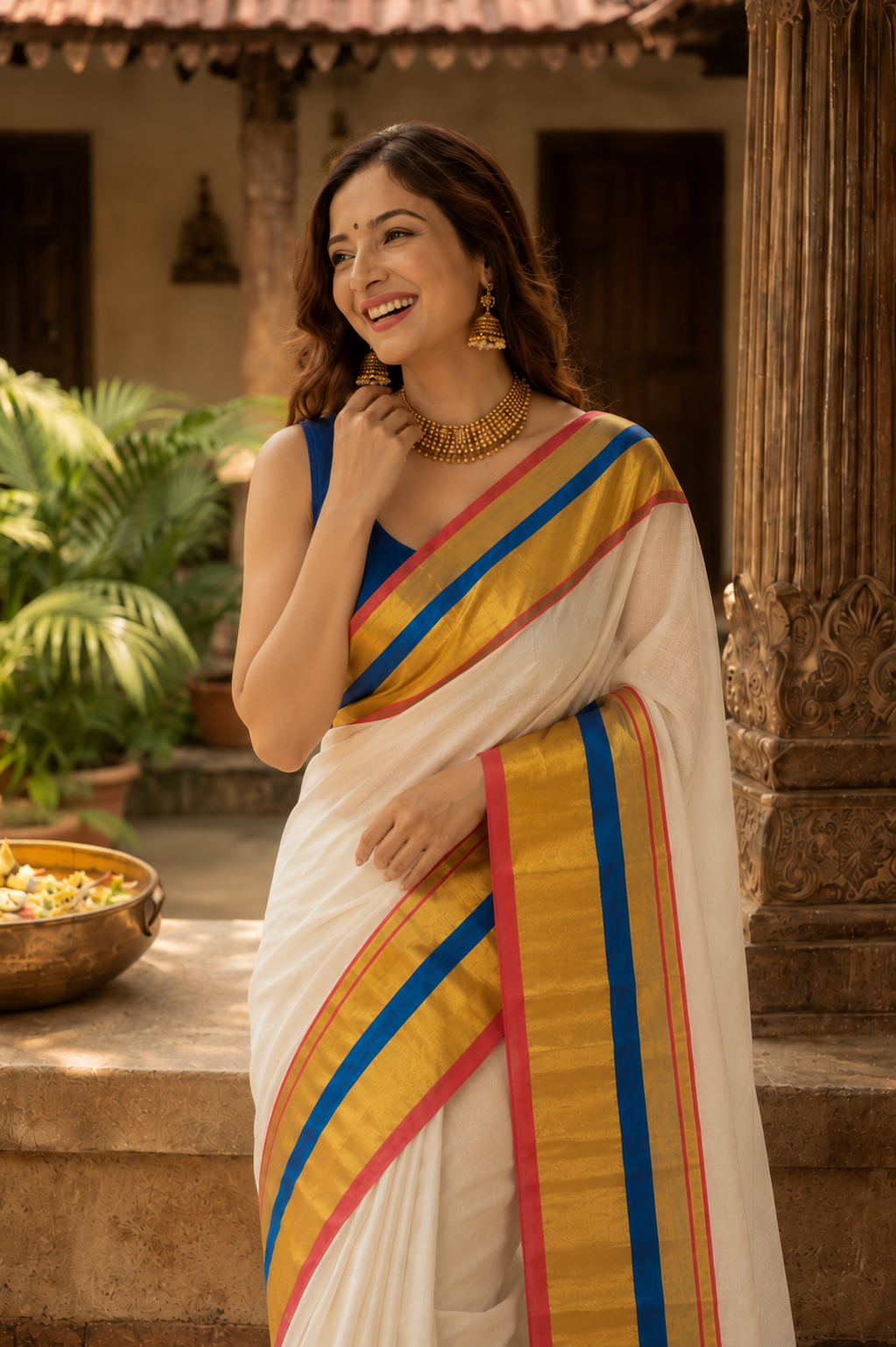Maaya - Mul Mul Cotton Saree