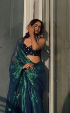Tatva - Handloom Tissue Silk Saree