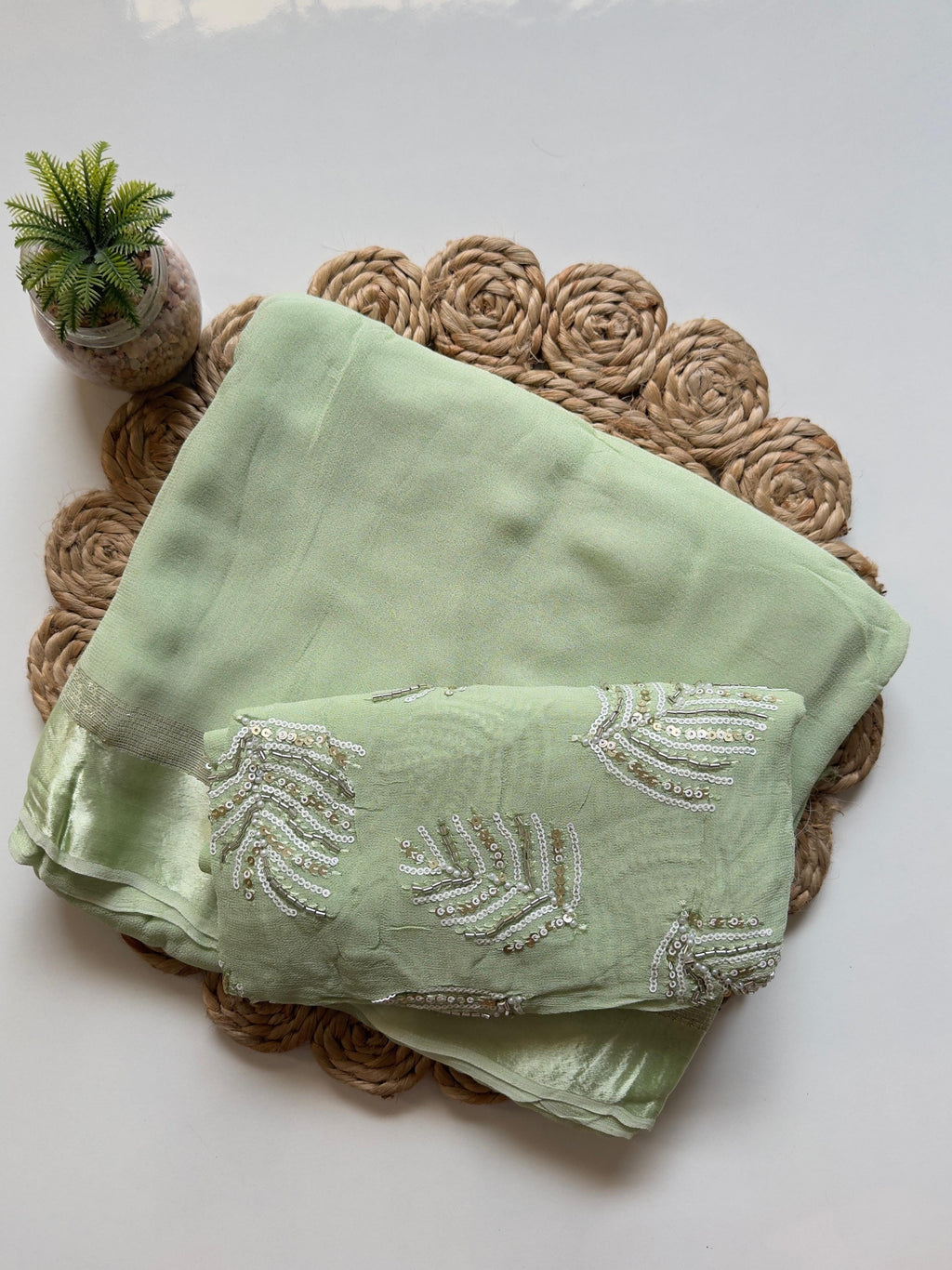 Maya - Viscose Georgette Saree